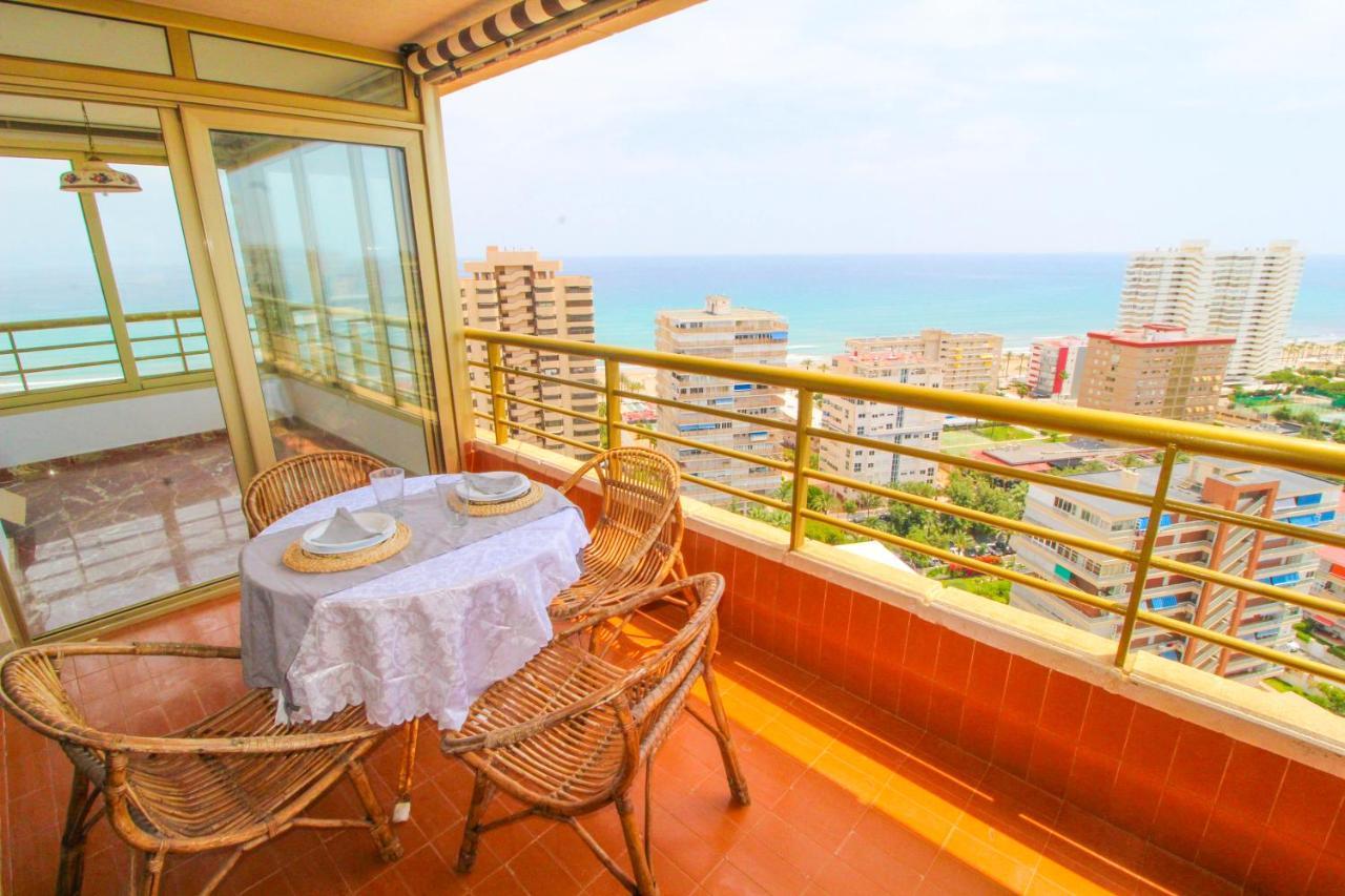 1 Min A Pie Playa San Juan - Increibles Vistas Al Mar - 4 Habs - Gran Terraza - Urbanizacion Con Piscina Padel Y Tenis 阿利坎特 外观 照片