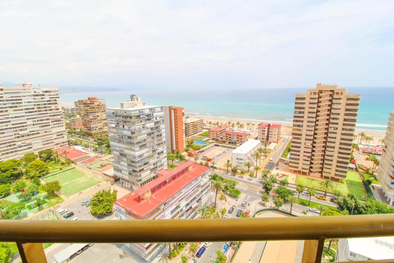 1 Min A Pie Playa San Juan - Increibles Vistas Al Mar - 4 Habs - Gran Terraza - Urbanizacion Con Piscina Padel Y Tenis 阿利坎特 外观 照片