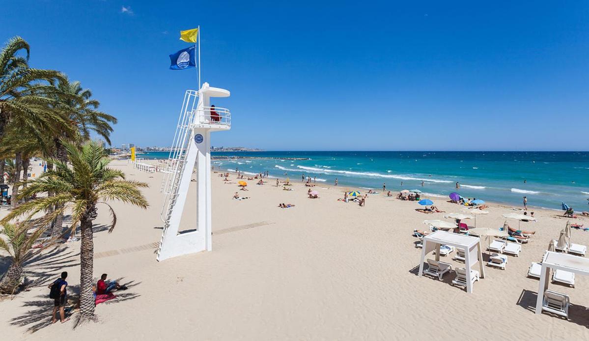 1 Min A Pie Playa San Juan - Increibles Vistas Al Mar - 4 Habs - Gran Terraza - Urbanizacion Con Piscina Padel Y Tenis 阿利坎特 外观 照片