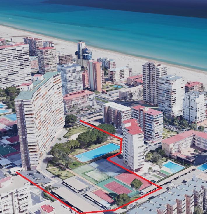 1 Min A Pie Playa San Juan - Increibles Vistas Al Mar - 4 Habs - Gran Terraza - Urbanizacion Con Piscina Padel Y Tenis 阿利坎特 外观 照片
